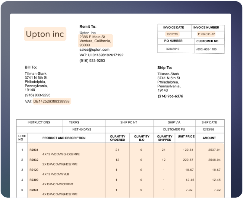 Ai Invoice Processing Screen 3