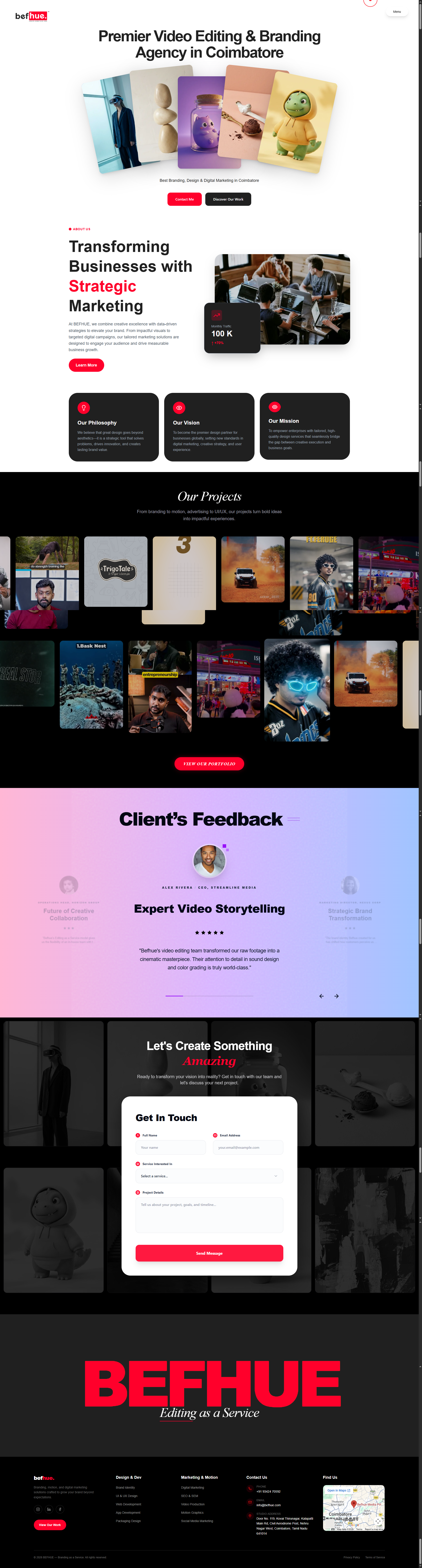 Creative Agency Digital Experience