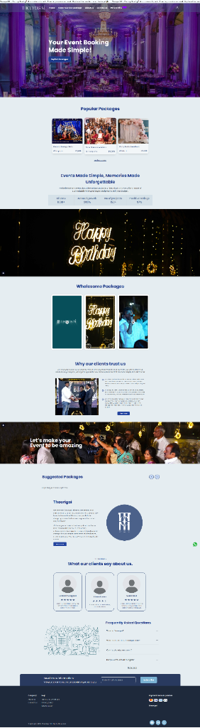 Modern Event Discovery & Booking Portal