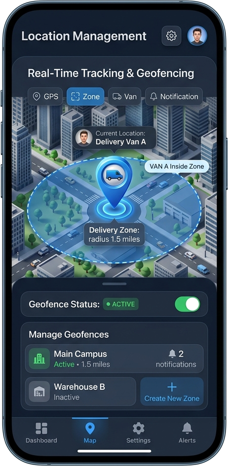 Hyperlocal geofencing pipeline